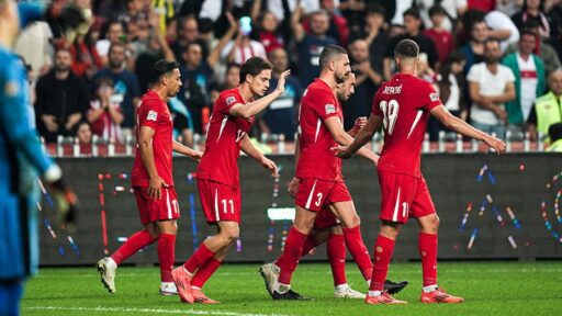  UEFA Uluslar B Ligi 4. Grup 3. maçında Karadağ ile