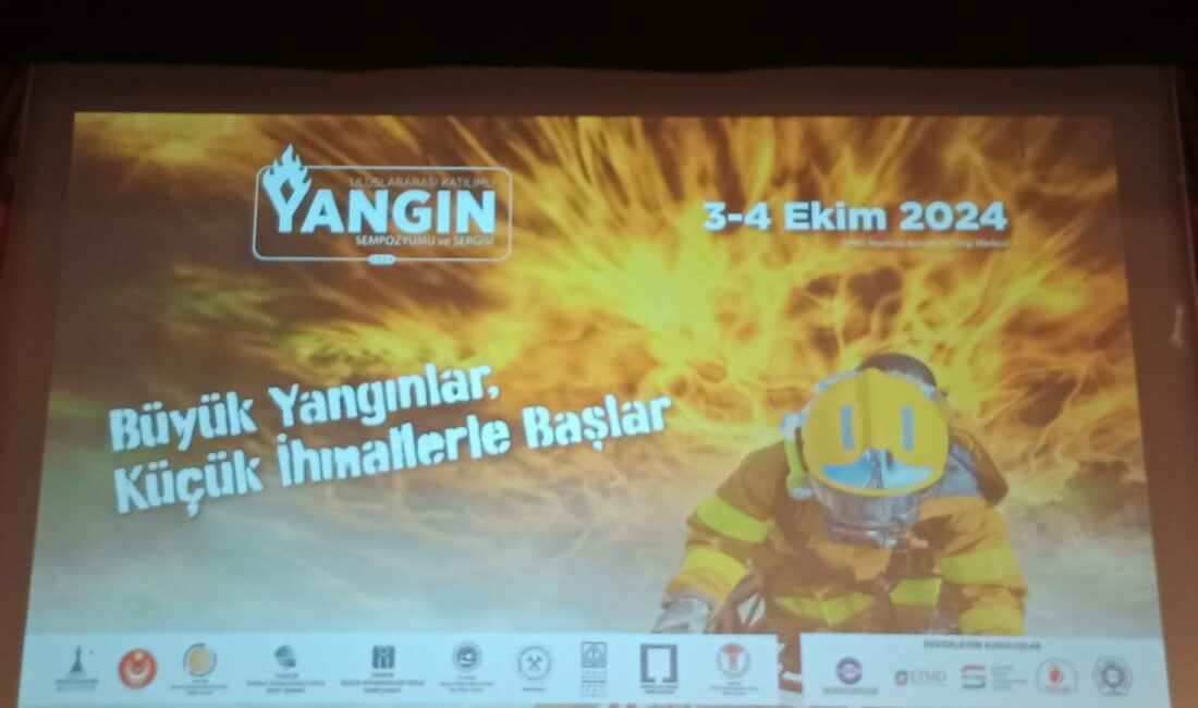 “Uluslararası Katılımlı Yangın Sempozyumu ve Sergisi 2024” İzmir Büyükşehir Belediyesi İtfaiye Dairesi Başkanlığı ile TMMOB'a bağlı meslek
