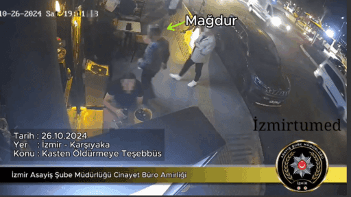 Karşıyaka'da dün gerçekleşen olayda, bıçak ile yaralama sonrası kaçan şahıs,