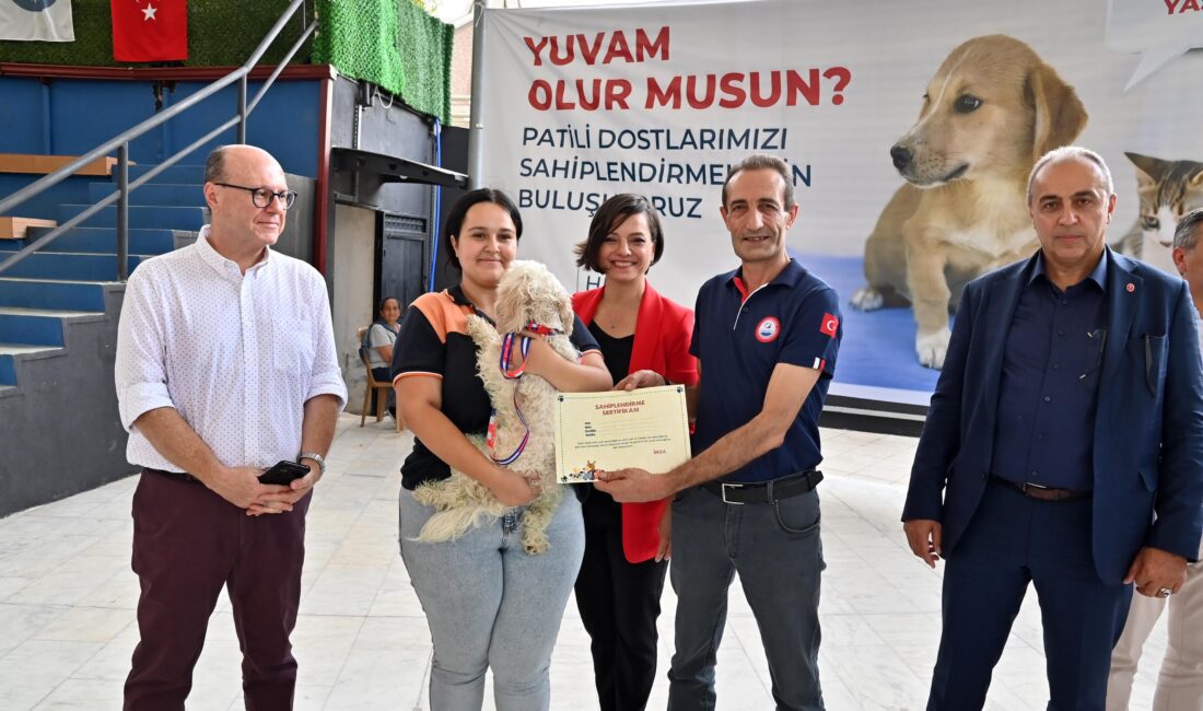 Karabağlar Belediyesi, hayvan sağlığı merkezinde barınan can dostlarımızı sahiplendirmek için  
