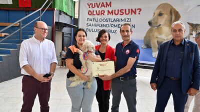 Karabağlar Belediyesi, hayvan sağlığı merkezinde barınan can dostlarımızı sahiplendirmek için  