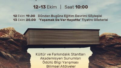 Güzelbahçe Belediyesi, 12-13 Ekim tarihlerinde Güzelbahçe Atatürk Kültür Merkezi’nde
düzenlenecek Kültür