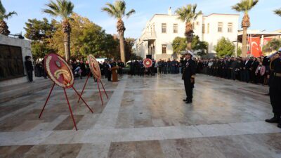 Türkiye Cumhuriyeti’nin kurucusu Gazi Mustafa Kemal Atatürk, 86. ölüm yıldönümündeUrla’da