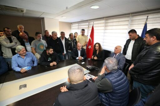 Karşıyaka Belediye Başkanı Yıldız Ünsal; İzmir Pazarcılar Esnafı Odası Başkanı