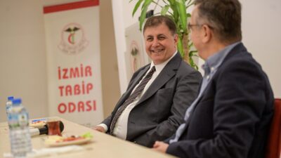 İzmir Büyükşehir Belediye Başkanı Dr. Cemil Tugay, İzmir Tabip Odası’nı