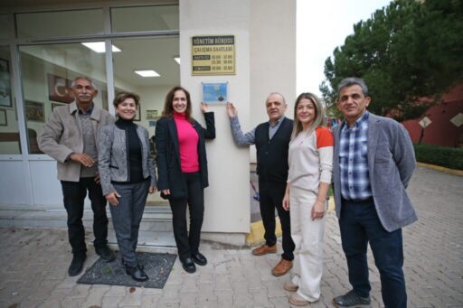 Karşıyaka Belediye Başkanı Yıldız Ünsal, “Karşıyaka’nın Filizleri” projesi kapsamında bu