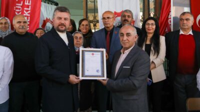 Buca Belediye Başkanı Görkem Duman, bir kısmı belediye arazisi içinde