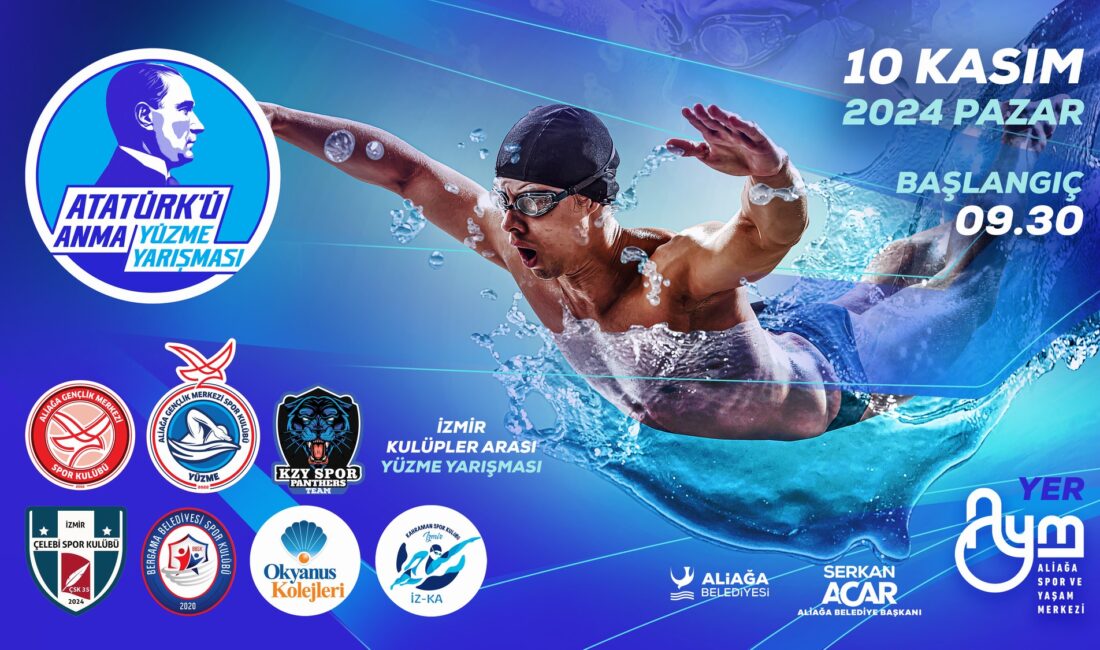 Aliağa Belediyesi’nin katkıları ve AGM Spor Kulübü’nün organizasyonuyla 2. Atatürk’ü