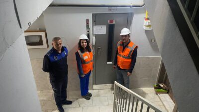 Ödemiş Belediyesi asansör denetimlerini düzenli bir şekilde gerçekleştirirken, güvenli olmadığı