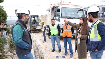 Altyapı yatırımlarında tarihi bir adım daha atarak Çeşme’de doğal gaz