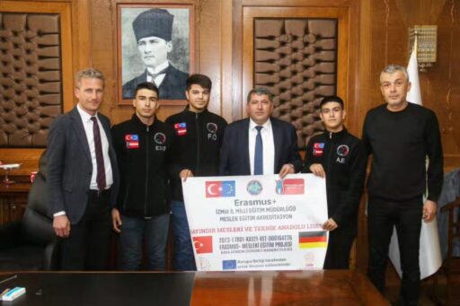 Bayındır‘da 2023 ERASMUS + Mesleki Eğitim Projesi kapsamında Almanya’ya gidecek