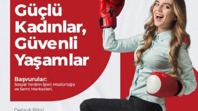 Kadına yönelik şiddet vakalarının artmasıyla birlikte Bayraklı Belediyesi, kadınların kendilerini