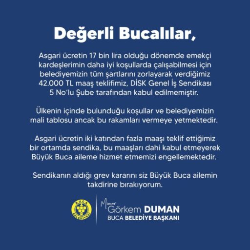 “Asgari ücretin 17 bin 2 TL olduğu dönemde en düşük