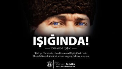   Buca Belediyesi, Atatürk billboardlarına yönelik yapılan alçakça saldırıya göz