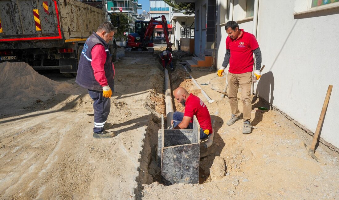 Bülbül Sokak’ta sel ve taşkın sorunu çözüldü Gaziemir Belediyesi, Bülbül Sokak’ta yaşanan su taşkınlarının önüne geçmek için