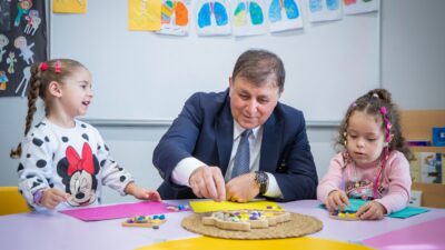 İzmir Büyükşehir Belediye Başkanı Dr. Cemil Tugay, İZELMAN Egekent Kreş