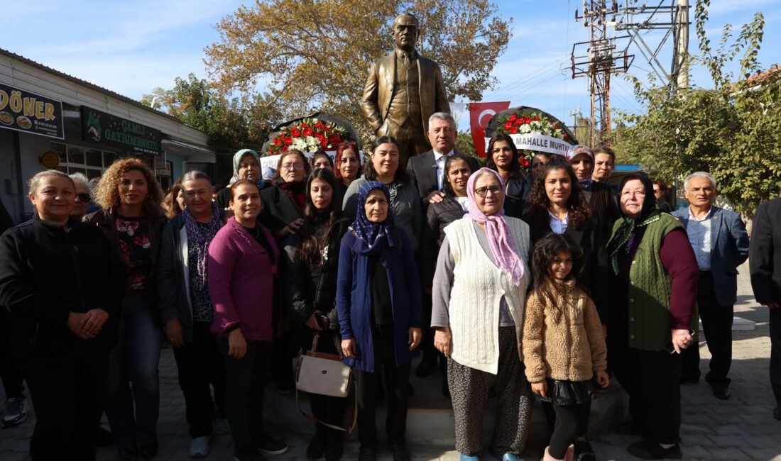 Güzelbahçe Belediyesi, 10 Kasım Atatürk’ü Anma gününde anlamlı bir açılış