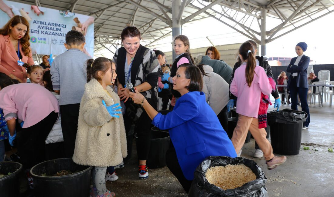 Karabağlar Belediyesi, 16-24 Kasım Avrupa Atık Azaltım Haftası kapsamında, çevre