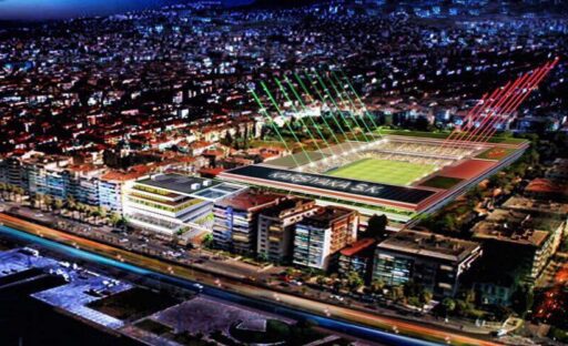 İzmir Büyükşehir Belediyesi 2025 yılı bütçesinde Karşıyaka Stadı'nın yapım faaliyetleri