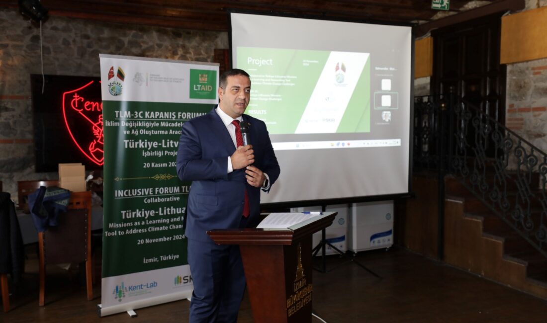 BAŞKAN ERMAN UZUN: HEDEFİMİZ SÜRDÜRÜLEBİLİR BİR GELECEK İklim Değişikliğiyle Mücadelede Öğrenme ve Ağ Oluşturma Aracı Olarak Türkiye-Litvanya