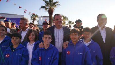 Ayvalık’ta düzenlenen Türkiye Yelken Federasyonu Yelken Ligi 1. ayak IQ