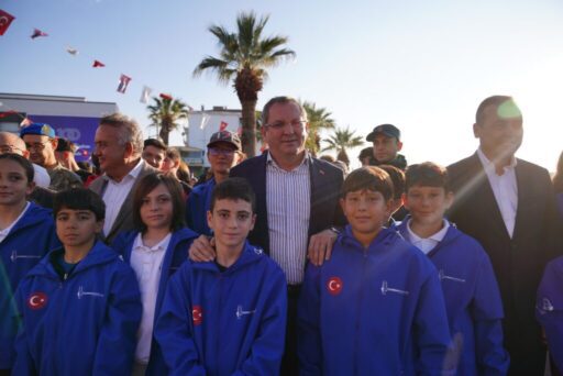 Ayvalık’ta düzenlenen Türkiye Yelken Federasyonu Yelken Ligi 1. ayak IQ