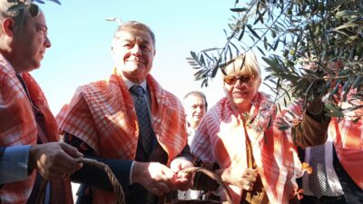 Bergama'da zeytin ve zeytin yağı sezonu güzel bir kutlama ile