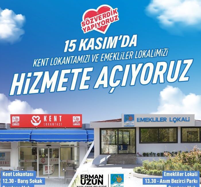 Narlıdere Belediye Başkanı Erman Uzun’un seçim vaatleri arasında yer alan