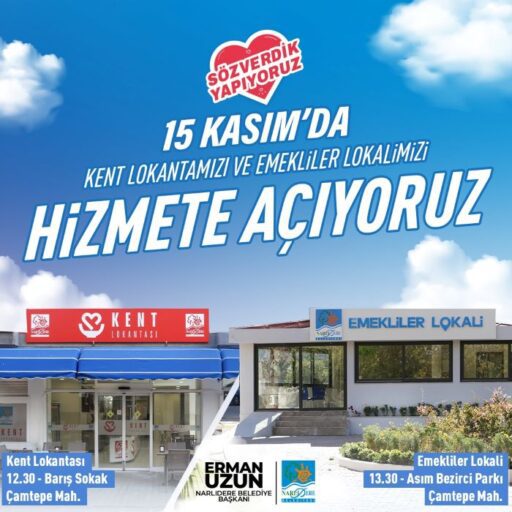 Narlıdere Belediye Başkanı Erman Uzun’un seçim vaatleri arasında yer alan