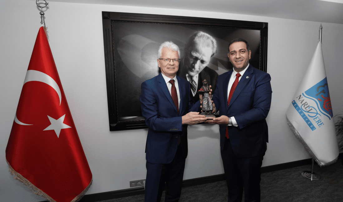 Litvanya Cumhuriyeti Ankara Büyükelçisi Ricardas Degutis, Narlıdere Belediye Başkanı Erman