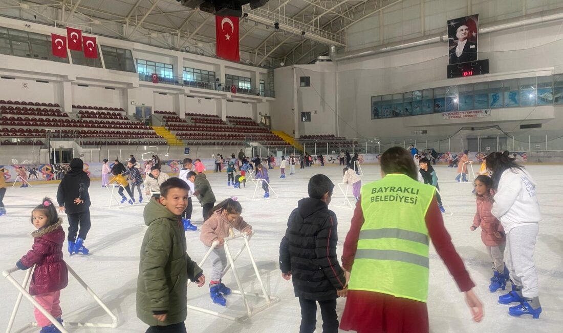 Bayraklılı çocuklar tatilin keyfini yaşadı Sosyal desteklerle ihtiyaç sahibi, dar gelirli aileleri yalnız bırakmayan Bayraklı