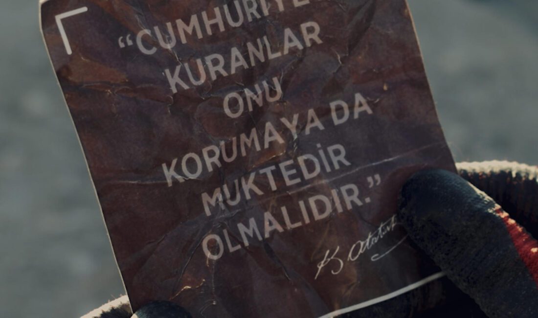 Balçova Belediye Başkanı Onur Yiğit tarafından paylaşılan 10 Kasım videosu,