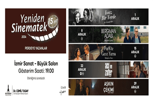 İzmir Büyükşehir Belediyesi Yeniden Sinematek gösterimleri, yıl sonunda da İzmirlilere