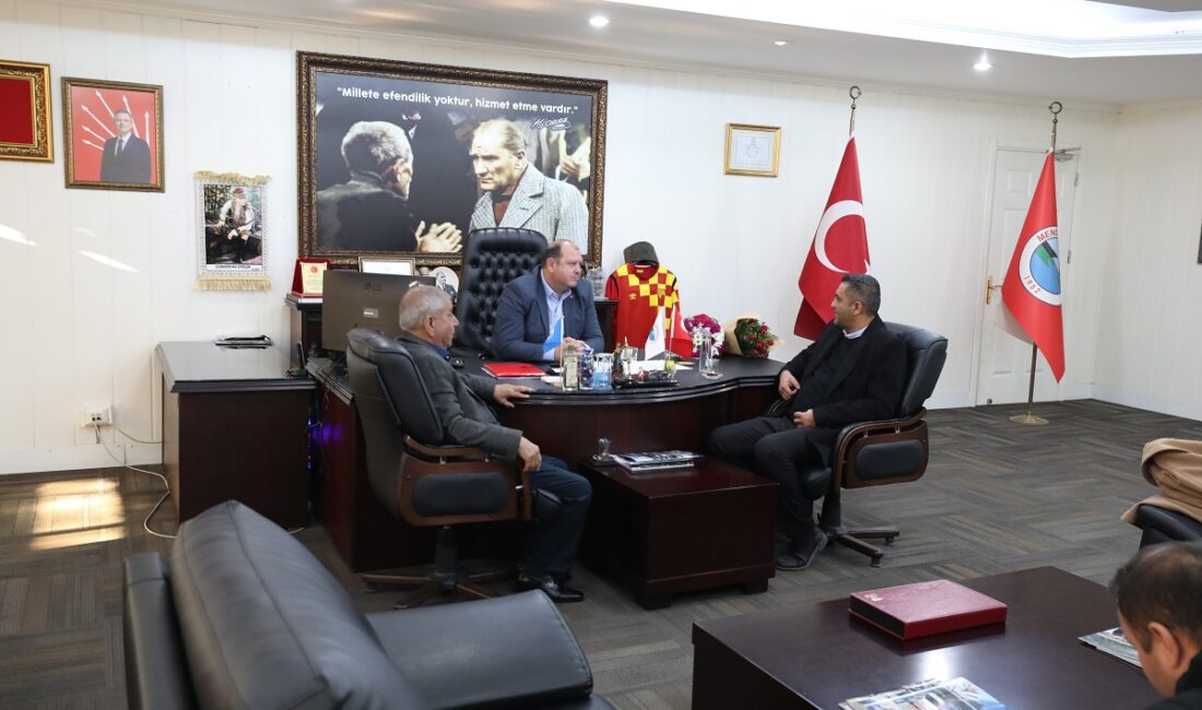 Menderes Belediyesi’nde Roman masası için ilk adım atıldı. Başkan Çiçek,