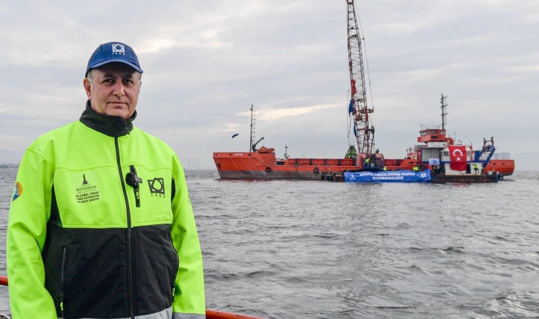 İzmir Büyükşehir Belediyesi İZSU Genel Müdürlüğü, İzmir Körfezi’nde sirkülasyonu sağlayarak,