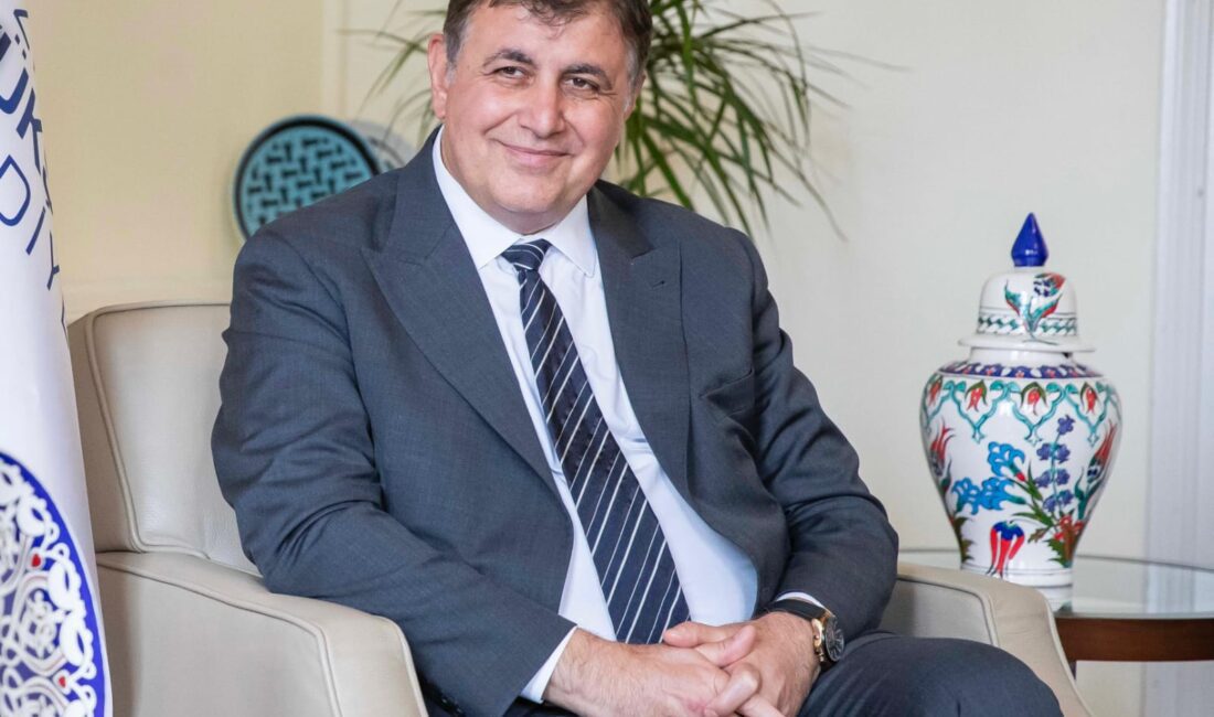 İzmir Büyükşehir Belediye Başkanı Dr. Cemil Tugay, Cumhurbaşkanı Recep Tayyip