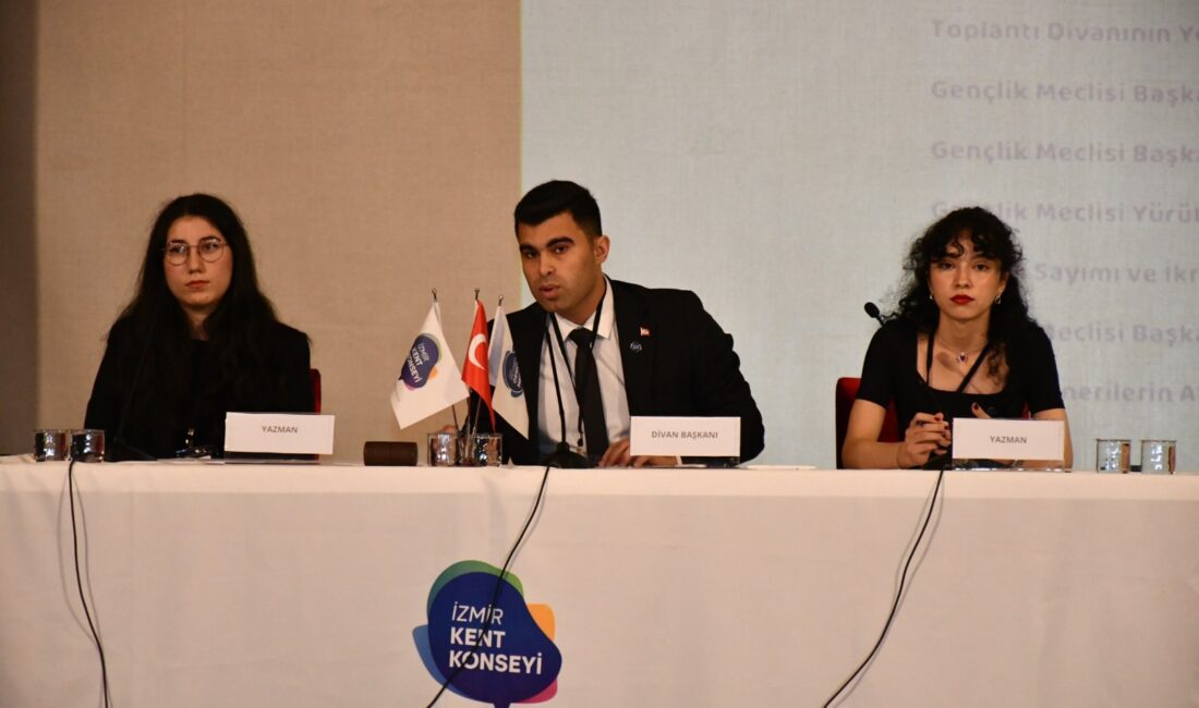 İzmir Kent Konseyi Gençlik Meclisi 16. Seçimli Genel Kurulu yapıldı.