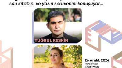 İzmir Büyükşehir Belediyesi tarafından düzenlenen Edebiyat Söyleşileri’nin konuğu, yazar ve