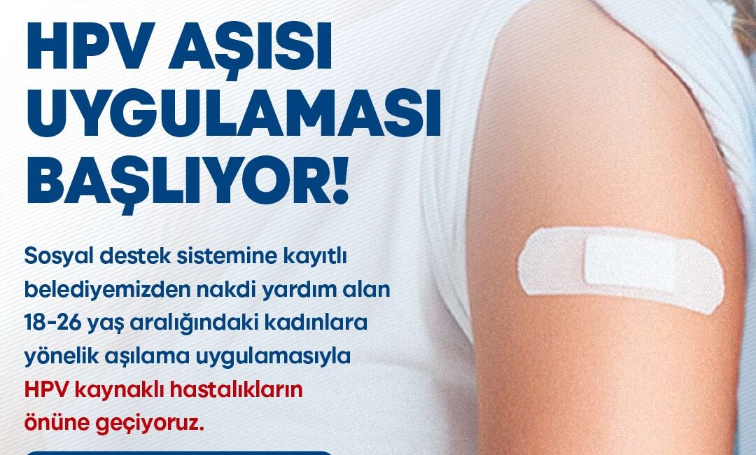 Büyükşehir’in ücretsiz HPV aşısı için başvurular başladı İzmir Büyükşehir Belediyesi, 18-26 yaş grubundaki ve sosyal destek sistemindeki