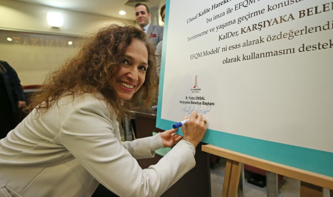 Karşıyaka Belediyesi, Türkiye Kalite Derneği İzmir Şubesi (KalDer) ile protokol