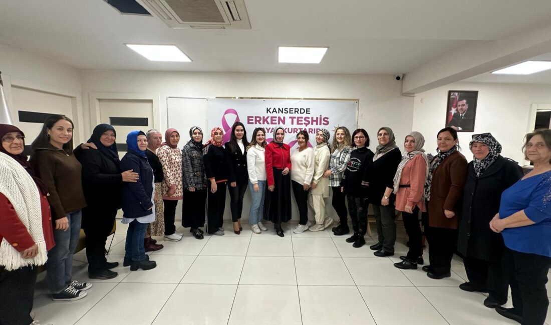 AK Parti Karşıyaka Kadın Kolları, sağlık alanında fark yaratan projelere