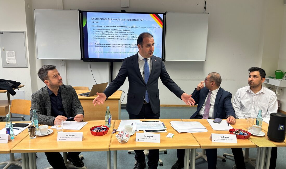 Almanya’daki mesleki eğitim sistemini yerinde inceleyen TTO Başkanı Olgun, “Dünyanın