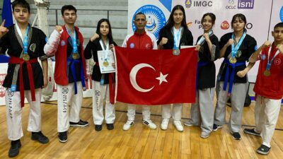 Türk'ün gücünü dünyaya duyurmaya kararlı gençler Alpagut savaş sanatında ülkemize