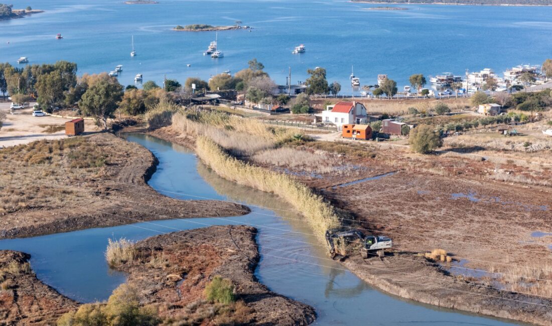 Antik Aleon Deresi’ne İZSU dokunuşu İzmir Büyükşehir Belediyesi İZSU Genel Müdürlüğü, Çeşme Ildırı’da bulunan ve