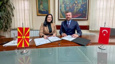 Buca Belediye Başkanı Mimar Görkem Duman, Kuzey Makedonya’da resmî temaslarda