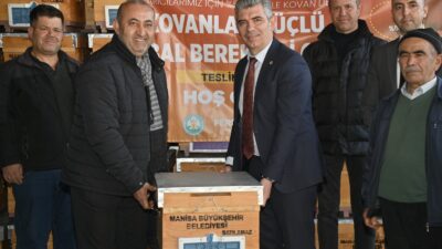 Manisa Büyükşehir Belediyesi, sosyal belediyecilik anlayışıyla üreticilere destek olmaya devam