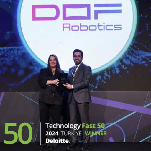 Dof Robotics, Deloitte'un her yıl gerçekleştirdiği ve Türkiye'nin teknoloji sektöründeki