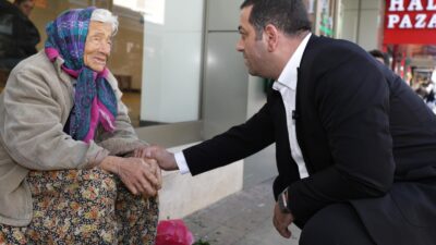 Saha ziyaretleri kapsamında muhtarları ziyaret eden ve vatandaşlarla bir araya