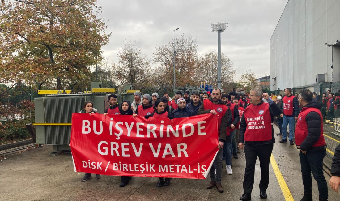 Birleşik metal iş sendikası Genel Sekreteri Ali Çeltek tarafından yapılan