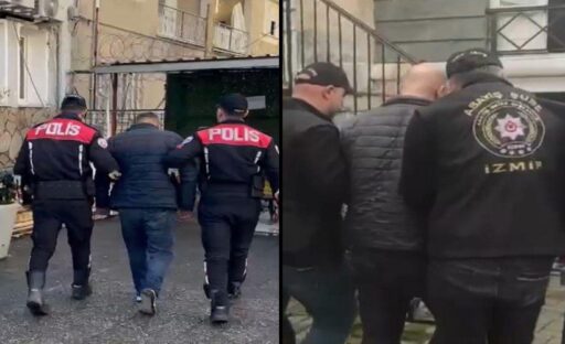 İzmir'de, aranan şahıslara yönelik operasyonlarda, haklarında kesinleşmiş hapis cezaları bulunan
